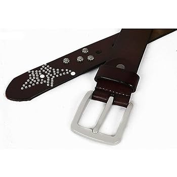 スタッズベルト　ハンドメイド Amazon.co.jp: スタッズベルト 男性女性大人ベルト手作り